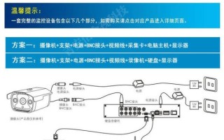 数字监控视频线怎么接（数字监控视频线怎么接线）