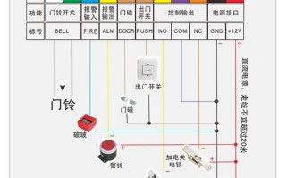 一体式门禁怎么接线（一体式门禁怎么接线图解）