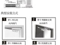 外开门怎么装磁力锁（开门机感应锁磁石怎么安装）