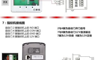 欧太力门禁怎么接线，半球电磁操作说明