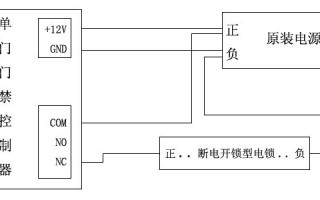 电磁锁信号反馈怎么接线（电磁锁信号反馈怎么接线图）