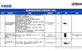 大华高空抛物录像机需要怎么配置，大华变焦镜头怎么调整焦距