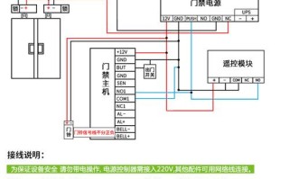 中控开关的接线方法，中控门禁机怎么接报警器