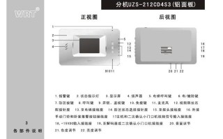 wrt可视对讲设置，