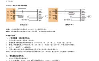 门禁系统使用说明书，门禁系统怎么改密码