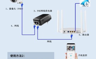 有网线的摄像头怎么连手机，有网线的监控怎么用手机看