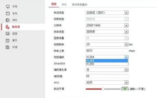 海康录像机的编码参数怎么设置，海康摄像机怎么设置参数显示