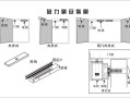 自动移门红线防夹眼接线方法，多玛自动门磁力锁安装示意图