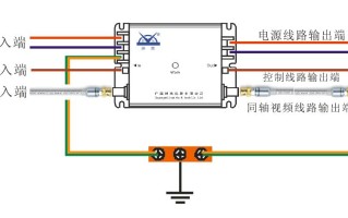 监控控制线怎么接（监控防雷接法）