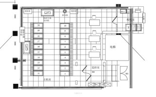 电子警察机房怎么画（一层平面图要求）