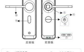 海康威视801智能门锁操作教程，海康威视怎么操作说明