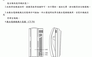 家达保可视对讲说明书，电梯电控门对讲怎么使用的