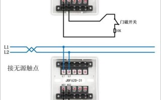 防拆门磁怎么接线（防火门门磁开关接线原理）