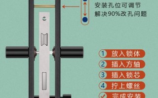 双开门怎么安装锁（双开门怎么安装锁芯视频）