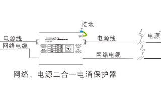 监控电源怎么防雷器（摄像头防雷器接200v还是接12v）