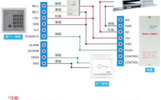 别墅刷卡锁接线怎么接（刷卡锁接线图）