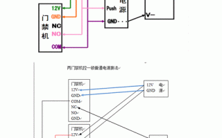 门密码器怎么接线，门铃电话机怎么接线图示