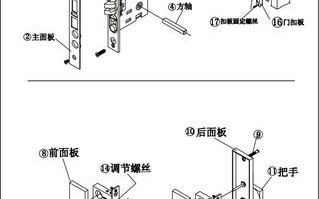 大门控制器怎么安装（不锈钢大门子母插杆锁怎么安装）