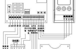 道闸手动按钮接线怎么接（道闸手动按钮接线怎么接线）