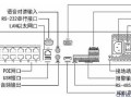 可视对讲怎么接线图解（可视对讲poe供电接线法）