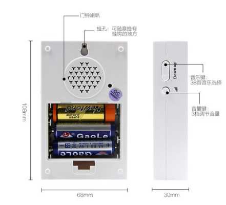 门铃电池怎么安装（mjrhome门铃电池更换方法）-第1张图片-安保之家