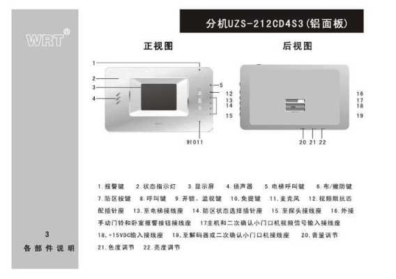 wrt可视对讲设置，-第1张图片-安保之家