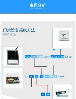 门禁出门开关怎么接线（海康门禁怎么接线）-第1张图片-安保之家