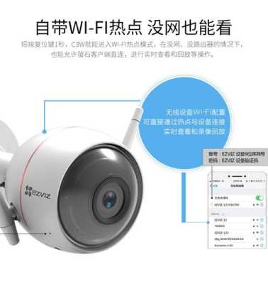 萤石摄像头无线wifi家用怎么安装，家用无线摄像头怎么安装与手机远程监控-第2张图片-安保之家