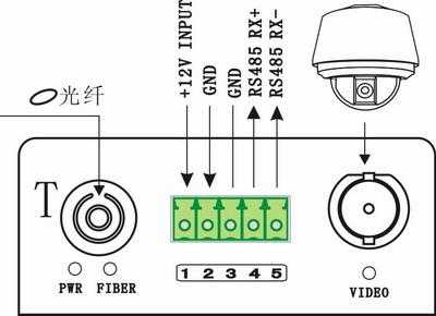 变焦监控摄像头485控制怎样和录像机连接，监控485怎么接线-第3张图片-安保之家