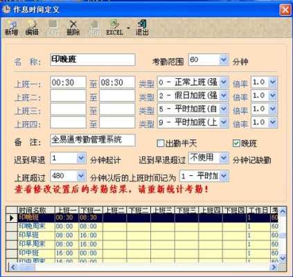 考勤机班次怎么设置啊，考勤机班次怎么设置时间-第3张图片-安保之家