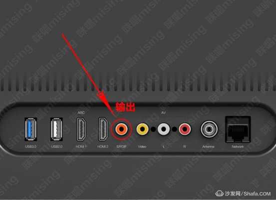 电视机同轴输出怎么设置，同轴输入怎么用图解-第1张图片-安保之家