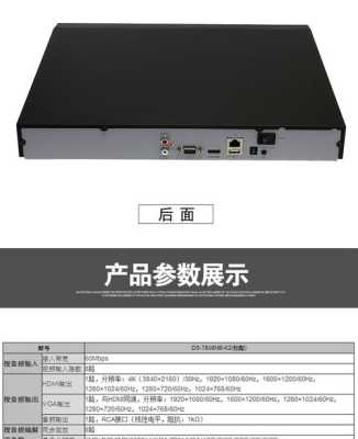 海康7808nk2能装多少像素，海康ds1600k使用说明书-第3张图片-安保之家