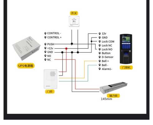 门禁电源怎么通电（门禁电源怎么通电的）-第3张图片-安保之家