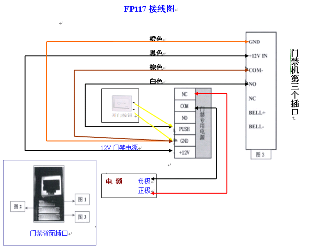 指纹门线怎么接（指纹门线怎么接线图解）-第2张图片-安保之家