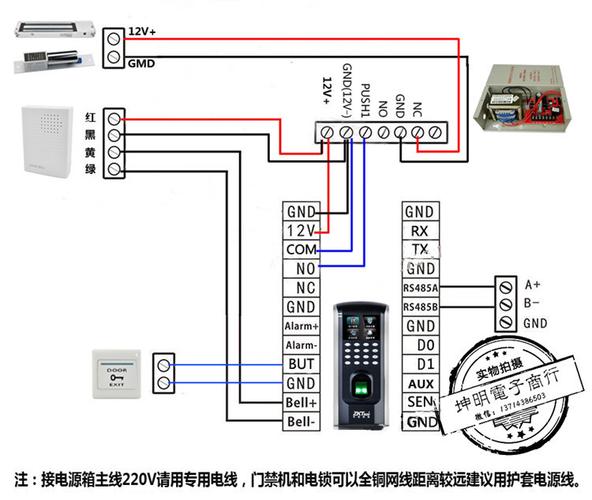 门禁考勤联网怎么接线（门禁考勤联网怎么接线的）-第1张图片-安保之家