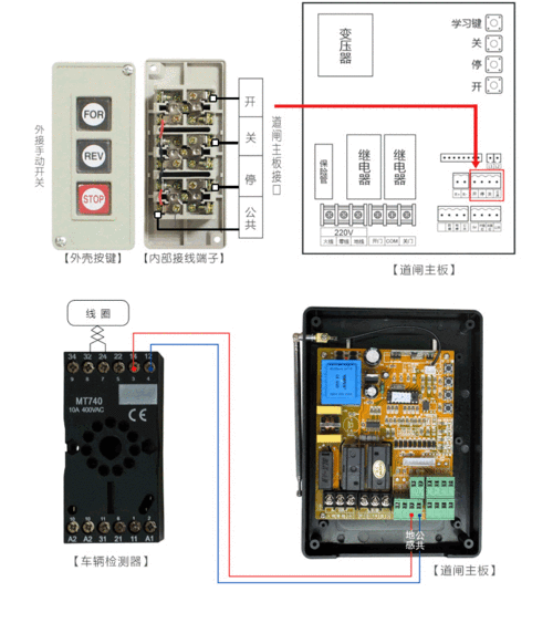 双层栏栅道闸怎么（道闸红外感应怎么接线）-第3张图片-安保之家