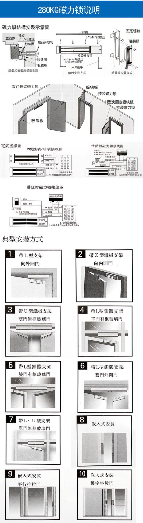 磁力门禁安装过程，磁力锁怎么进电梯-第2张图片-安保之家