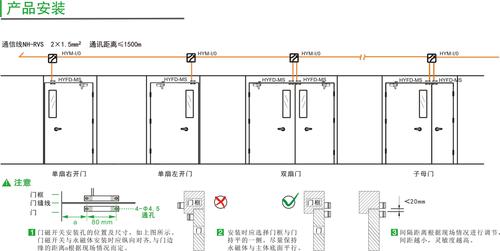 门磁怎么安装 图（门磁如何安装）-第2张图片-安保之家