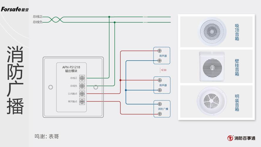 消防应急广播三根线怎么接，消防广播线怎么布设好看-第3张图片-安保之家