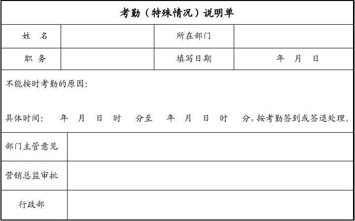 考勤连络单怎么写（月底核对考勤话术）-第3张图片-安保之家