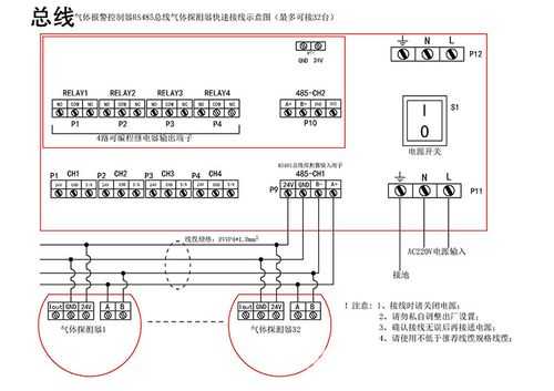 两个报警器间485总线怎么接，报警主机485线怎么接线-第1张图片-安保之家