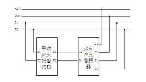 一体警笛怎么接线（手动报警器和声光报警器接线原理）-第1张图片-安保之家