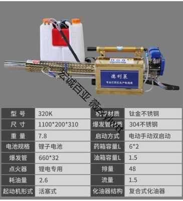 烟雾喷雾机怎么用（180k水雾烟雾机使用教程）-第3张图片-安保之家