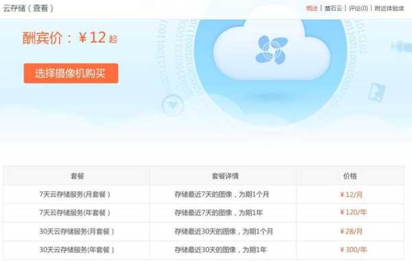 萤石云存储怎么收费的（云存储价格：到底会多低）-第1张图片-安保之家