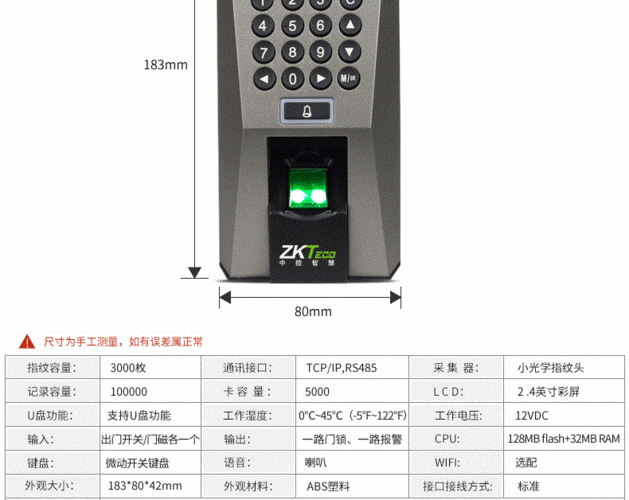 中控门禁怎么录指纹（中控门禁怎么录指纹的）-第3张图片-安保之家