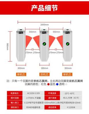 门禁翼闸怎么设置时间（门禁翼闸怎么设置时间和日期）-第2张图片-安保之家