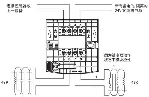 霍尼韦尔扩展模块怎么接线（霍尼韦尔报警主机怎么接线,我要做8个防区，有报警按钮，双鉴，警灯，警号，烟感等）-第3张图片-安保之家