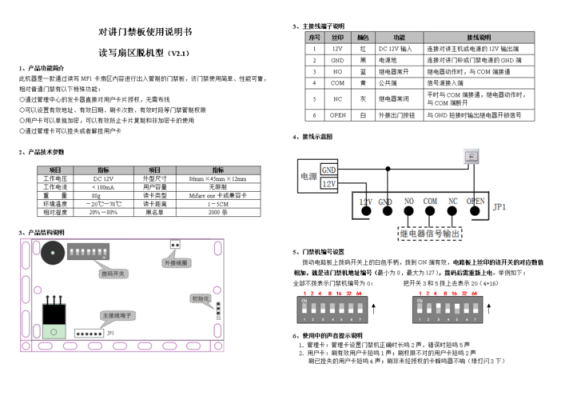 电话门禁怎么使用说明（电话门禁怎么使用说明书）-第1张图片-安保之家