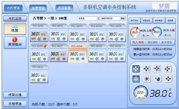 监控多联屏怎么调（大金多联机点检步骤）-第1张图片-安保之家