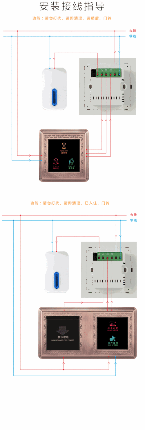 酒店门铃怎么卸电池（酒店门铃怎么按）-第3张图片-安保之家